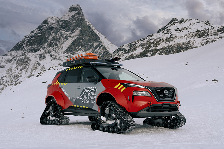 Nissan X-Trail Mountain Rescue concept