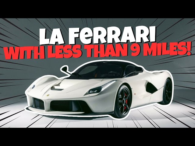 Се продава LaFerrari со изминати само 14 км.!