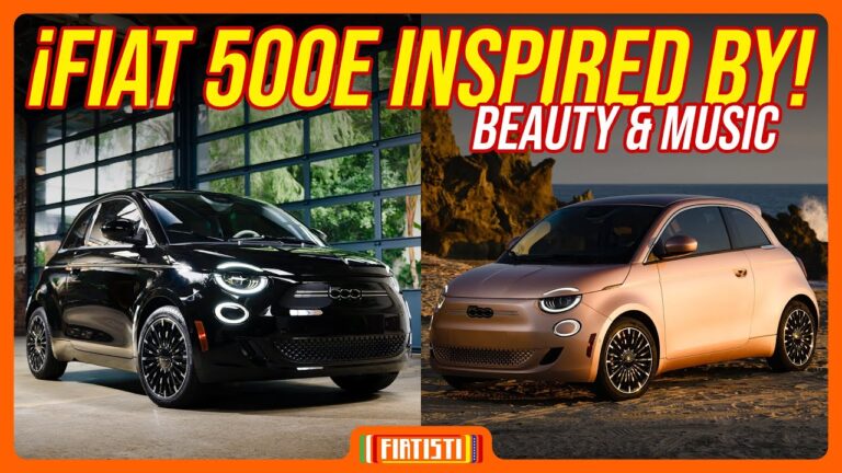 Fiat 500e инспириран од убавината и Fiat 500e инспириран од музиката