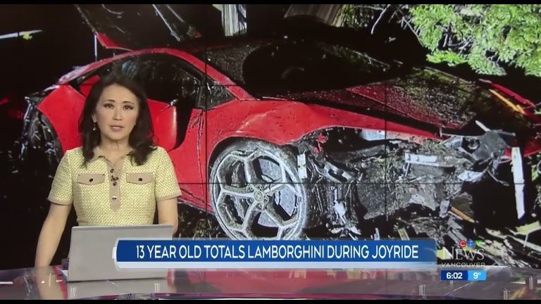 13-годишник во судир уништи Lamborghini Hurracan