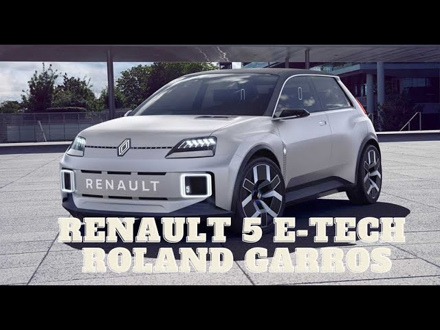 Renault 5 E-Tech електричен Ролан Гарос