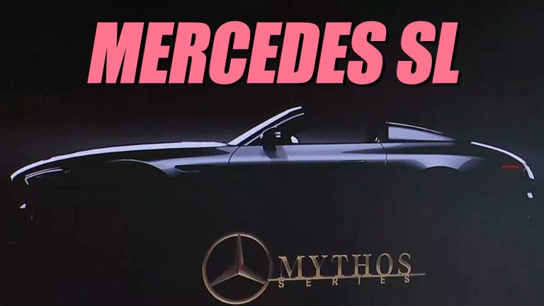 Mercedes SL Mythos наводно веќе следниот месец