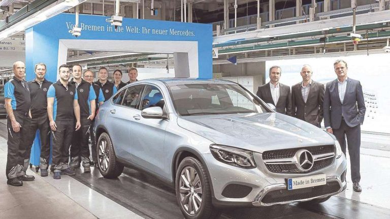 Mercedes го слави производството на своето 10-милионито возило во својот производствен погон во Бремен