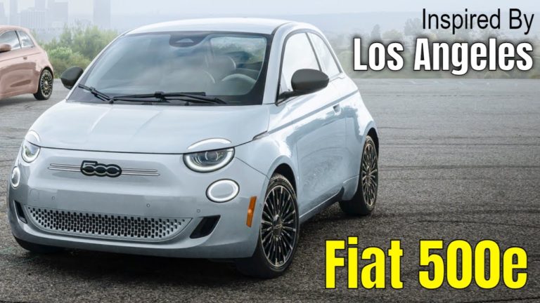 Fiat 500e Inspired By Los Angeles