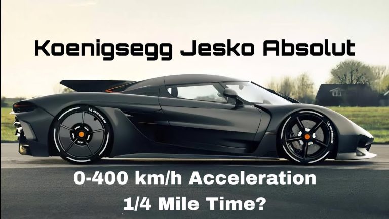 Koenigsegg Jesko Absolut постави нов светски рекорд 0-400-0 km/h